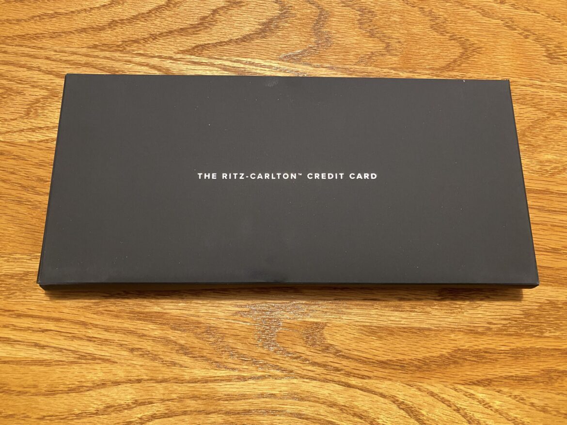 Unboxing The Ritz Carlton Card Your Mileage May Vary