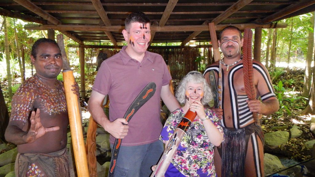 a group of people posing for a picture