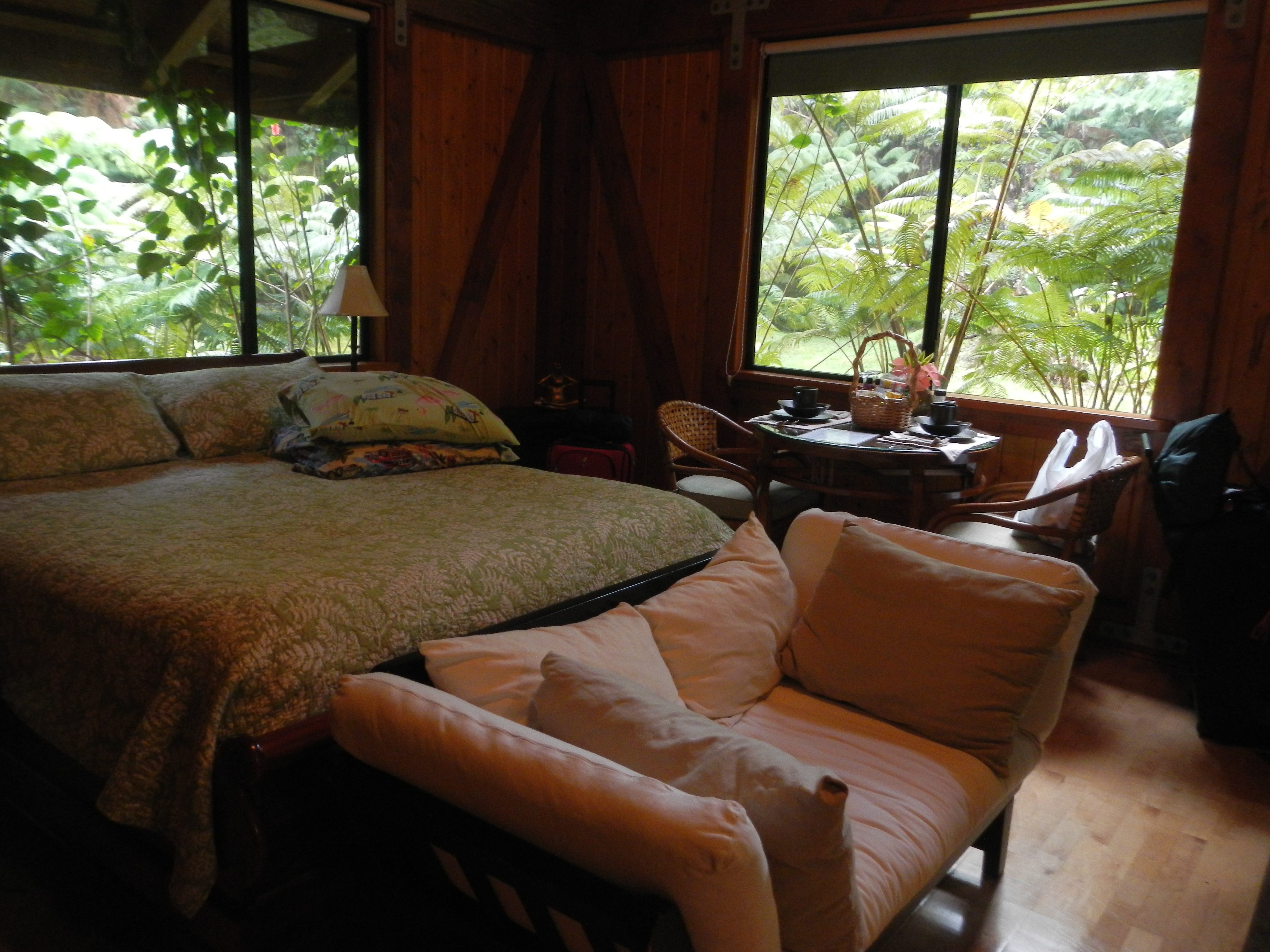 Volcano Village Lodge Room