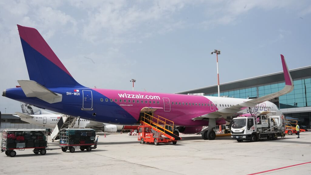 a large airplane parked on a tarmac