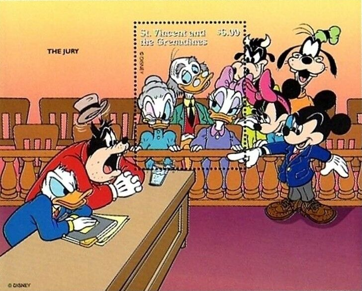 a cartoon of a group of cartoon characters