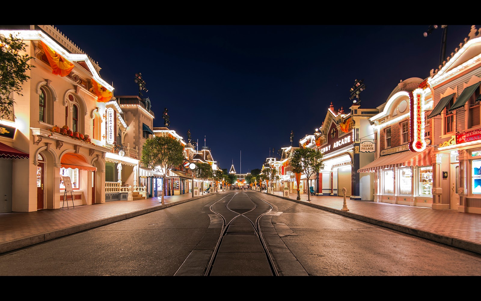 Main Street at night