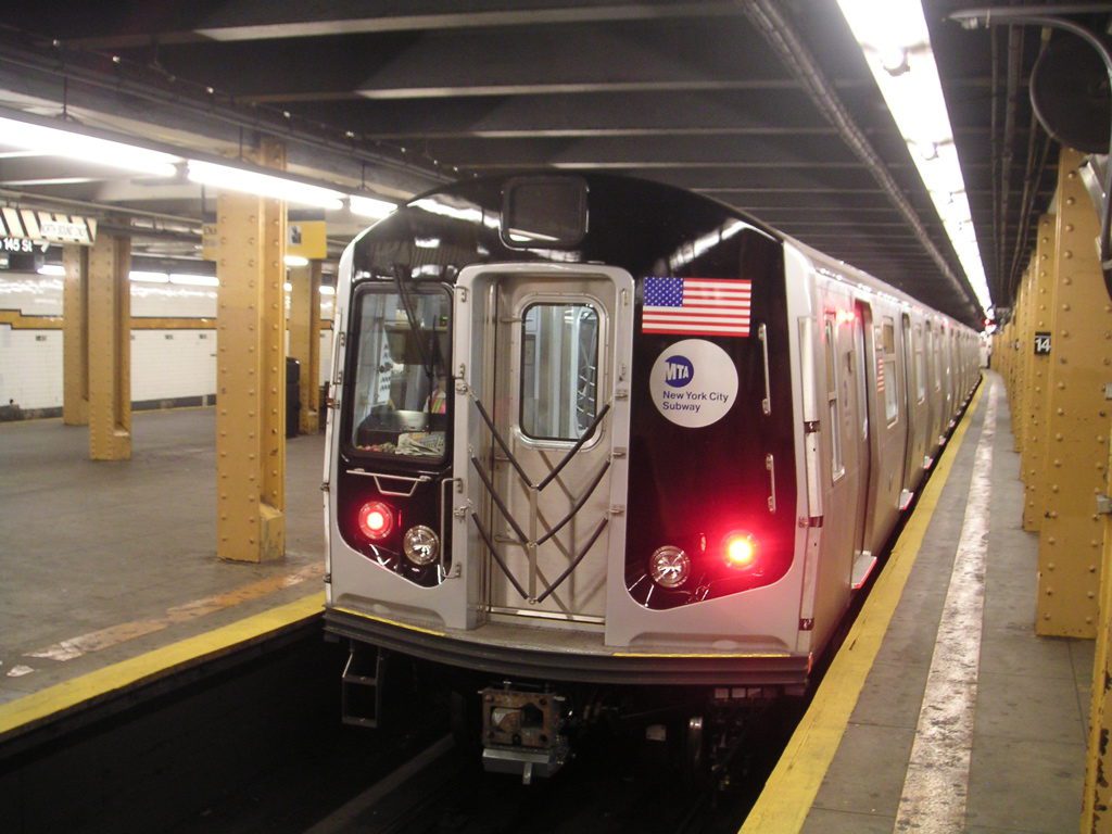 a train at a station