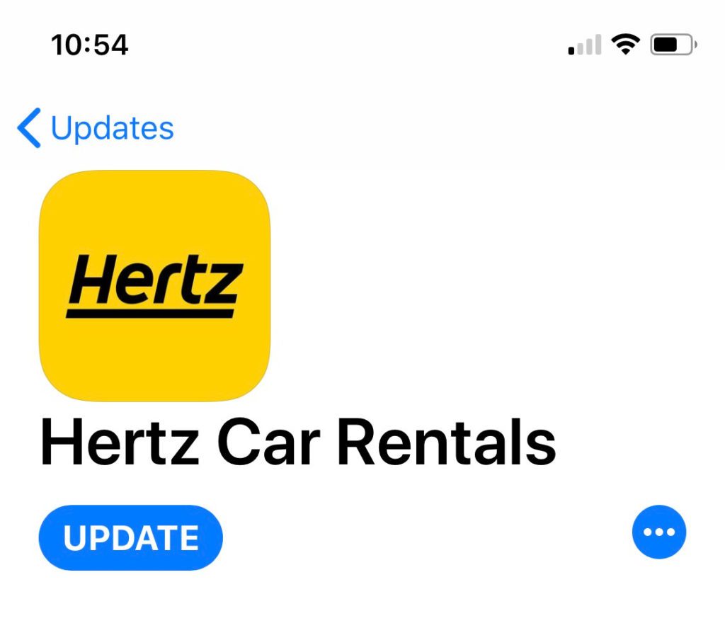 Hertz Wants You To Download Their New App, So They Broke The Old One