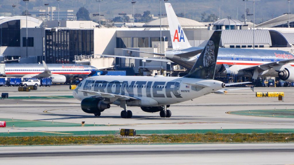 a plane on the runway