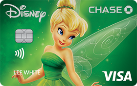a credit card with a cartoon character