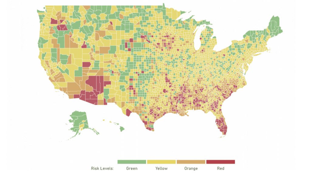 a map of the united states