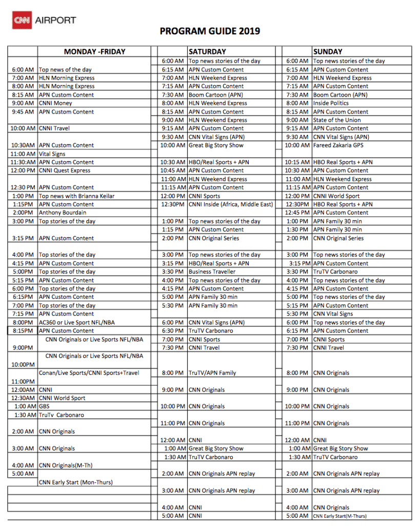Why Is CNN Played On TV Screens At So Many U.S. Airports? - Your ...