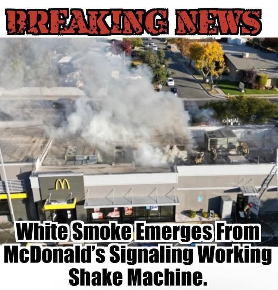 a building with smoke coming out of it