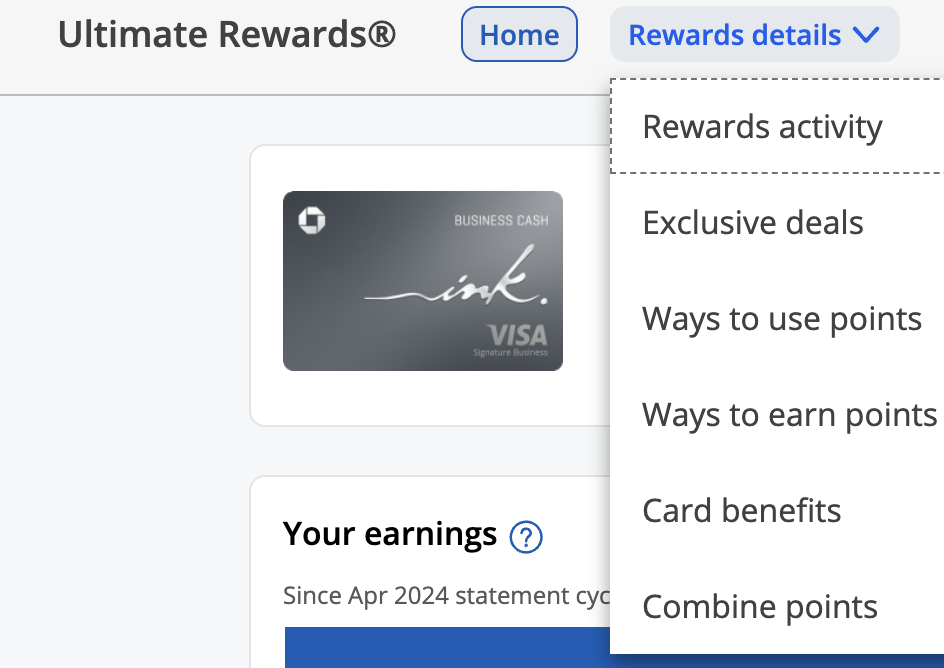 a screenshot of a credit card