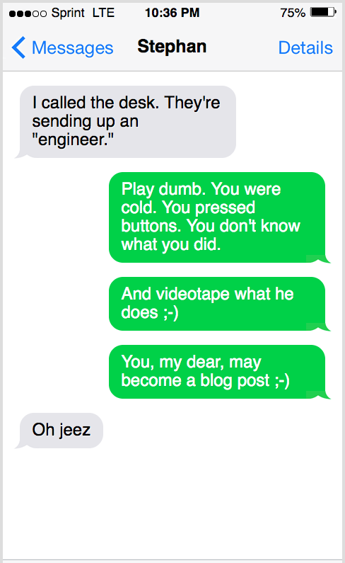 a screenshot of a chat