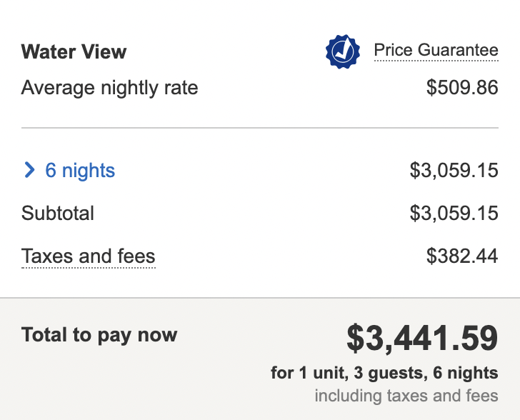 a screenshot of a price comparison