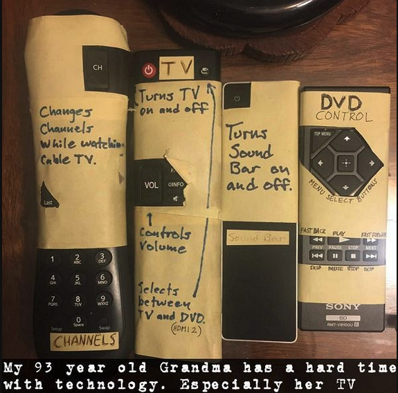 a group of remote controls