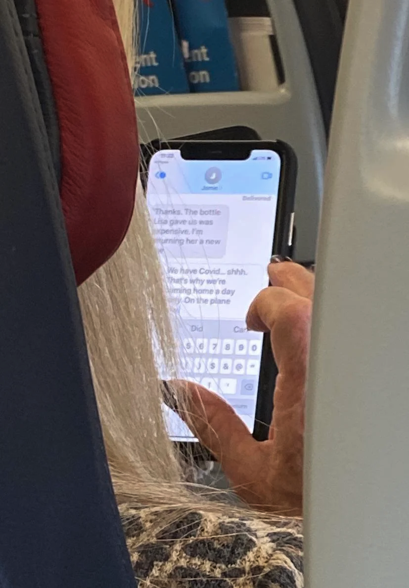 a person using a phone