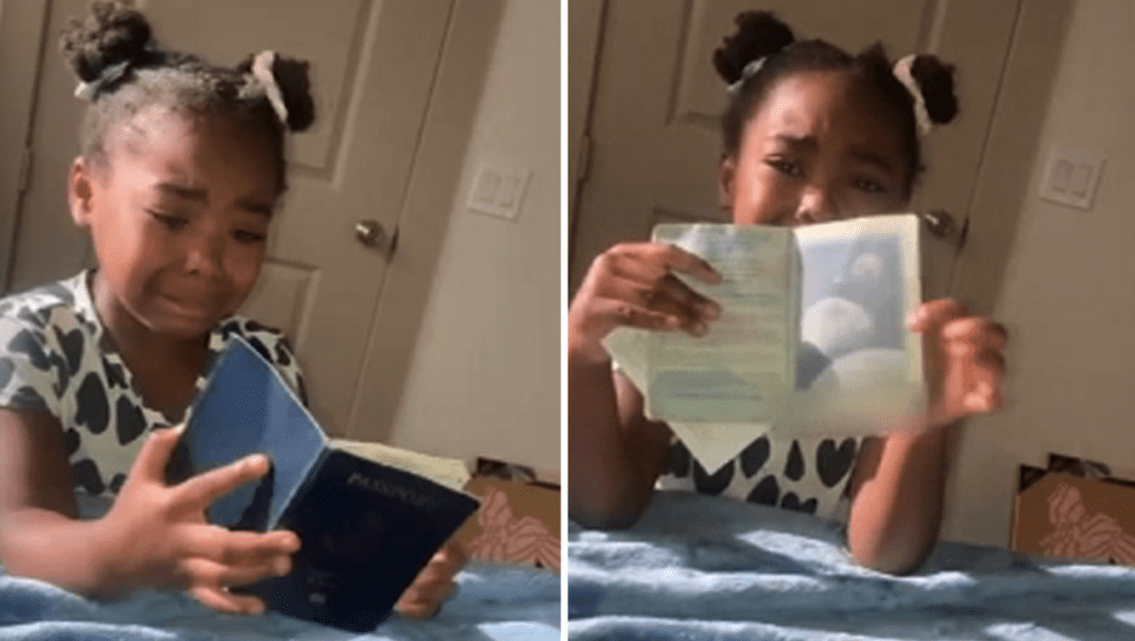 a collage of a girl reading a book