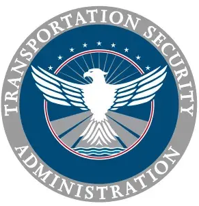 a logo of a transportation security administration