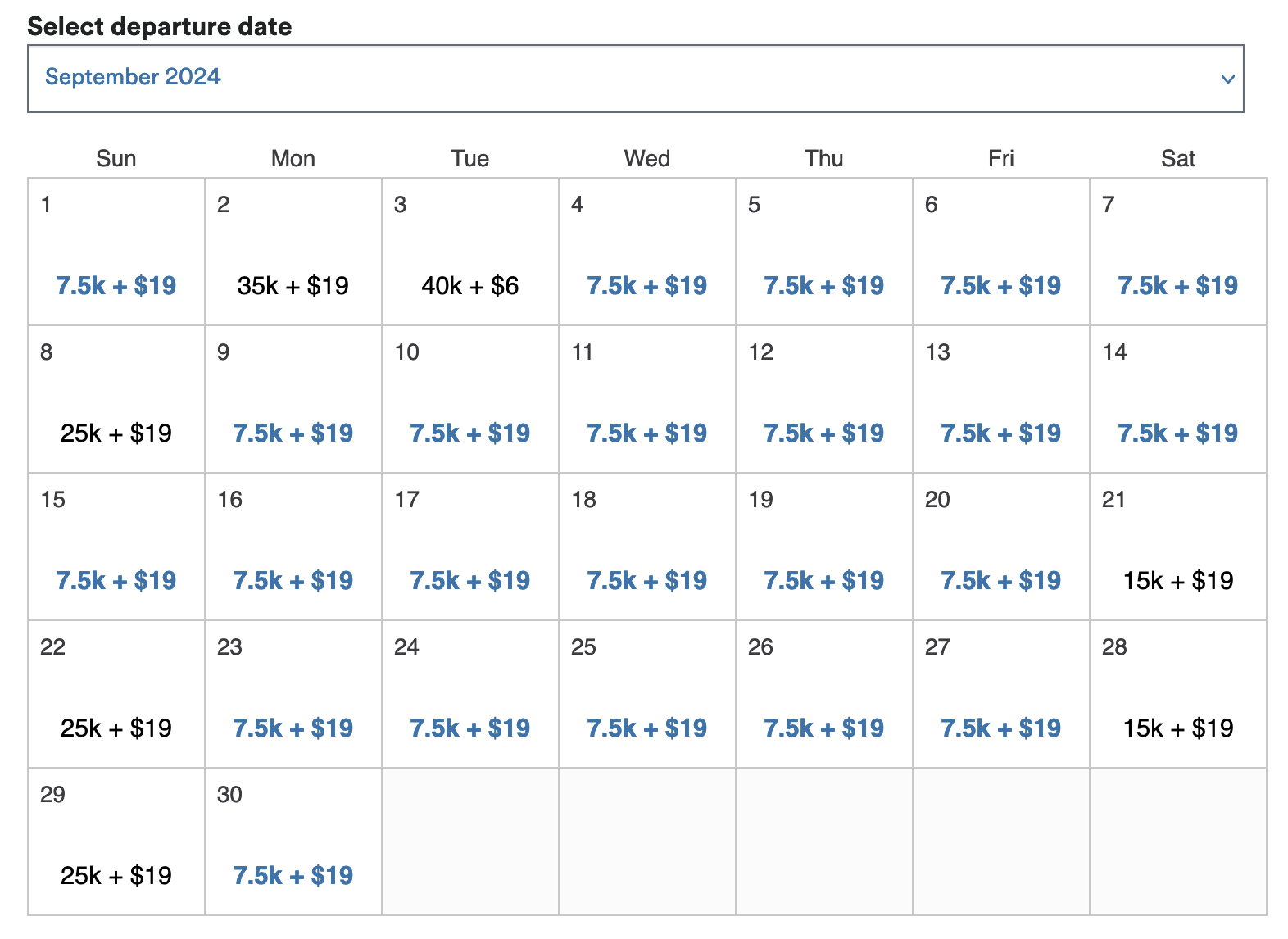 a calendar with numbers and numbers