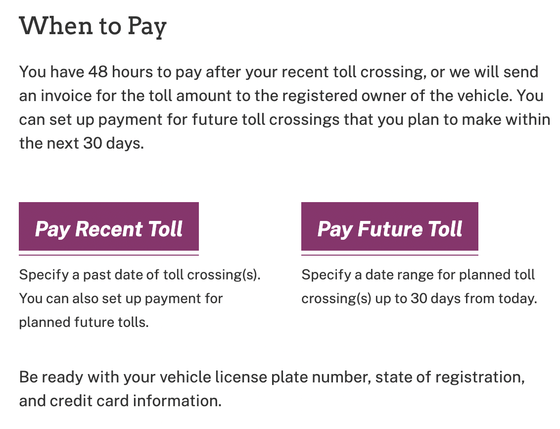 How To Pay San Francisco Bridge Tolls For Your Rental Car - Your ...