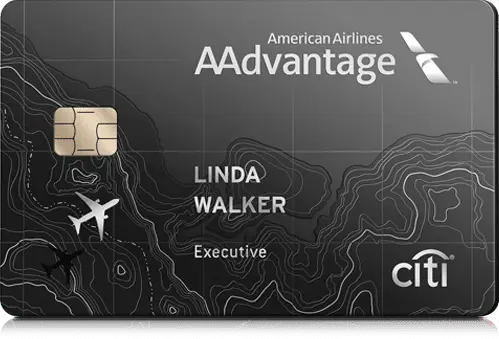 a credit card with a map and a symbol
