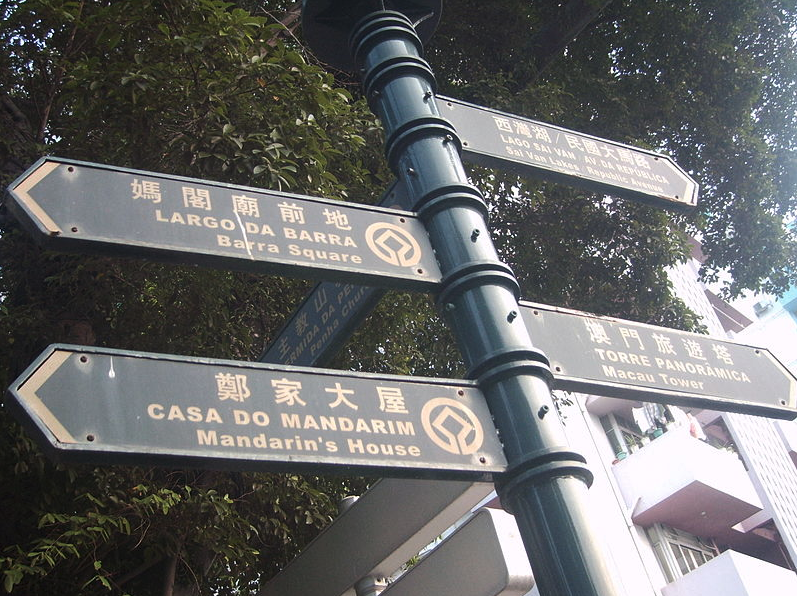 a street sign on a pole