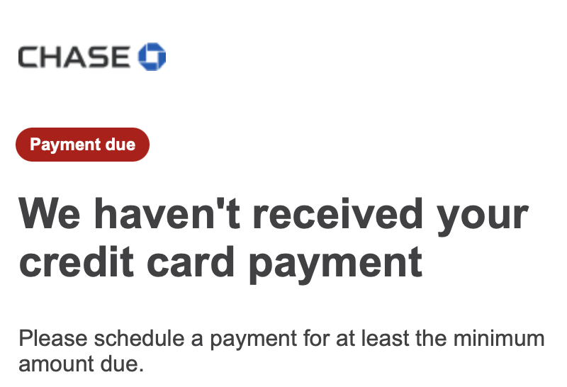 a screenshot of a credit card payment