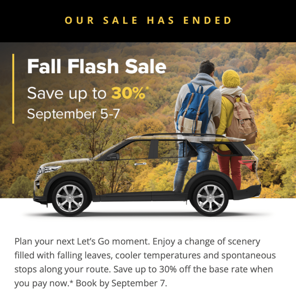 This Hertz Sale Was Impossible To Believe Your Mileage May Vary