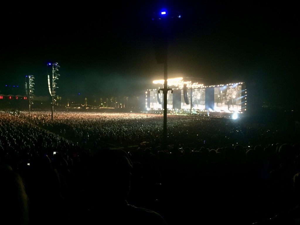 a large crowd of people at a concert