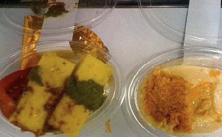 a close-up of food in plastic containers