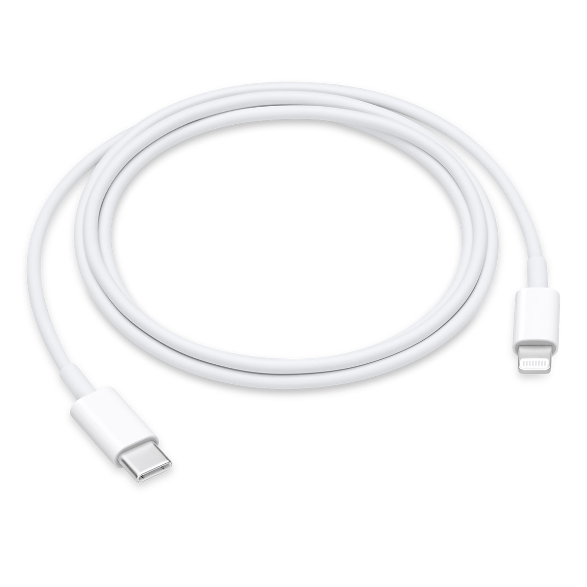 a white cable with connectors