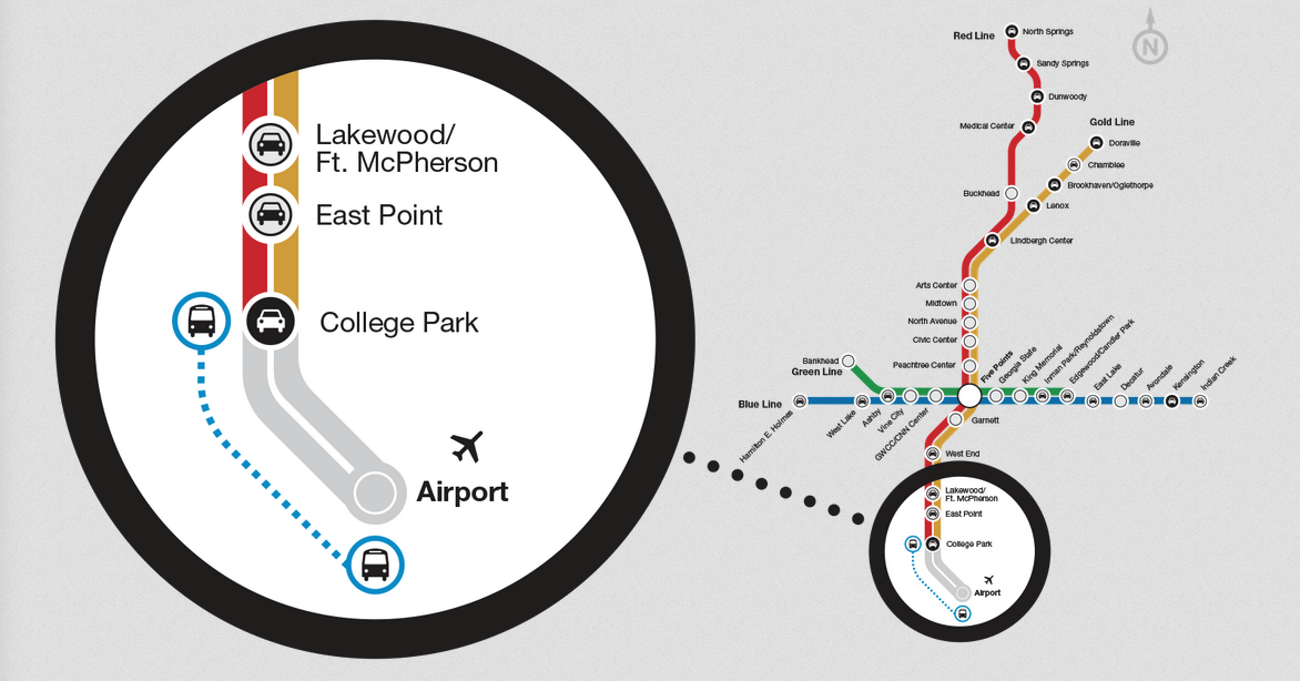 a map of a subway system