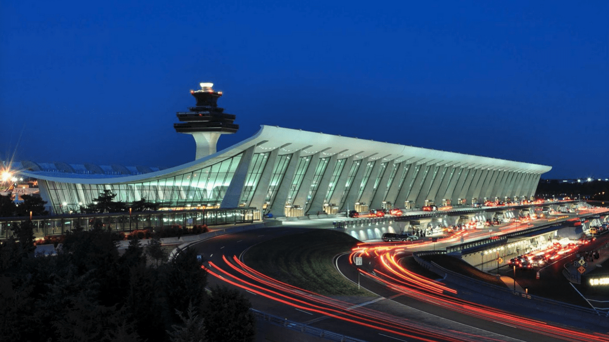 a long shot of a building