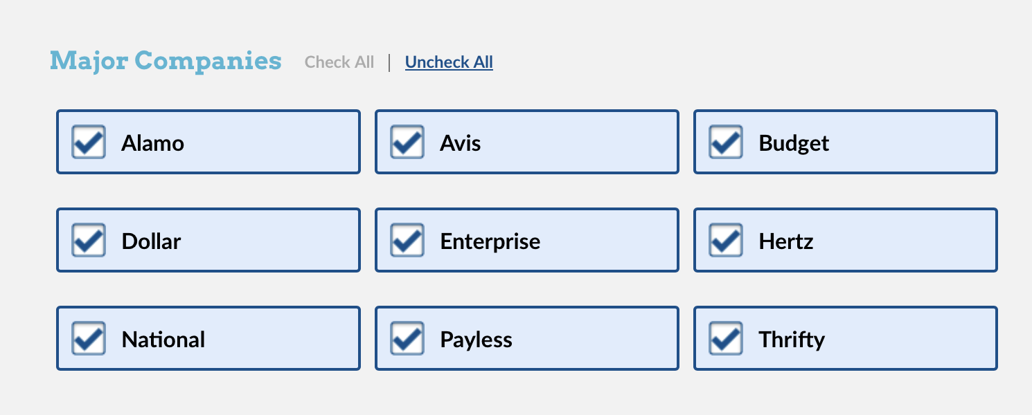 a screenshot of a checklist