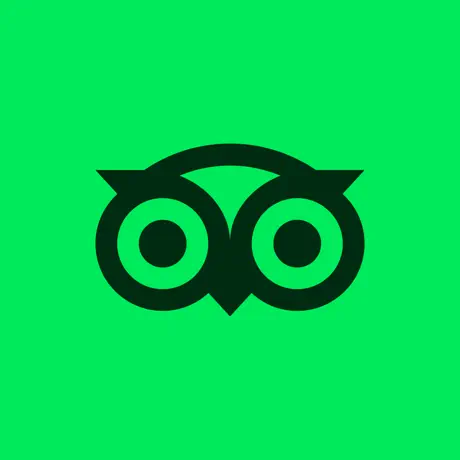 a black and green logo