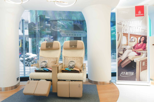 a group of chairs in a room