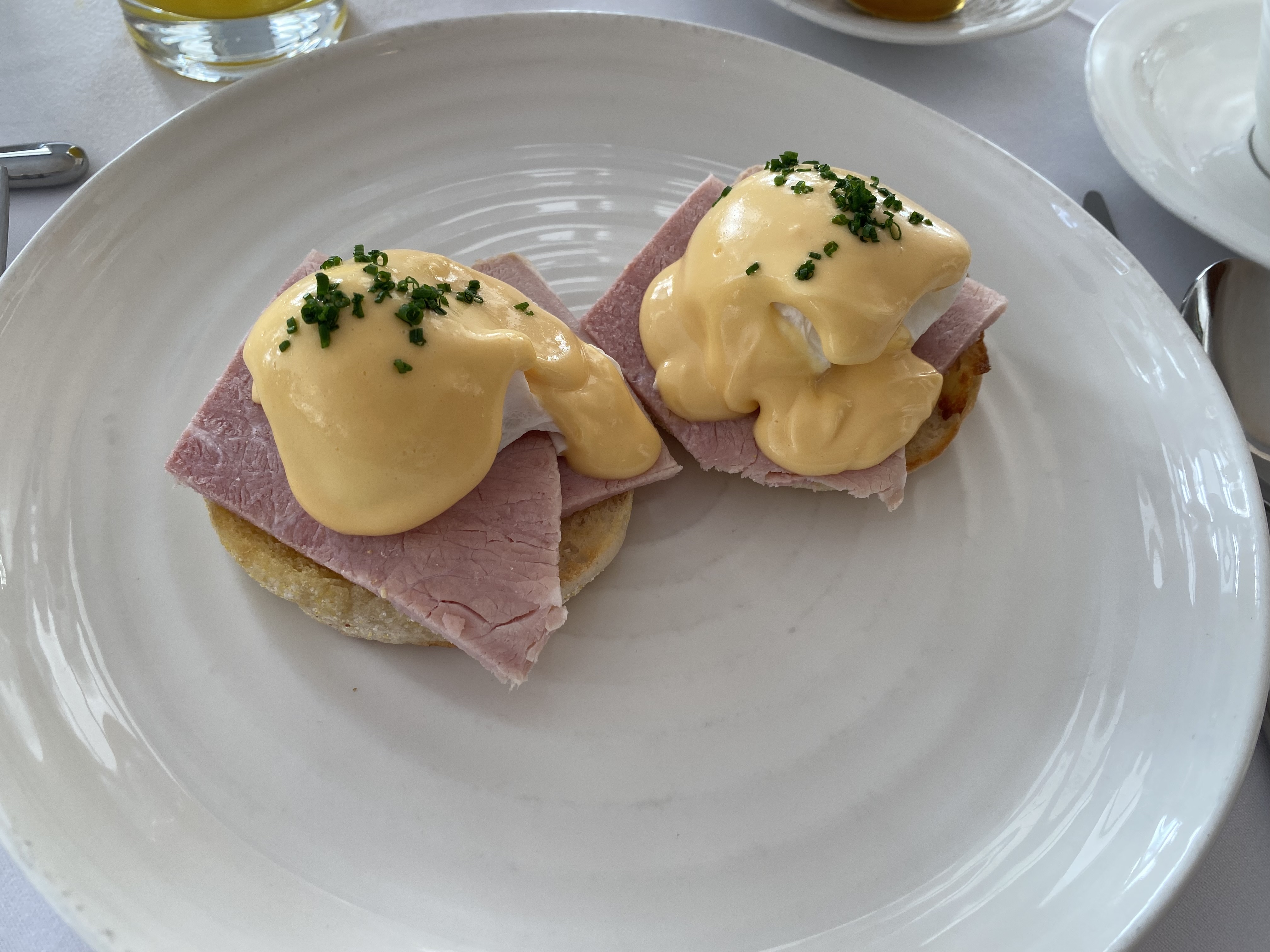 a plate of food on a table