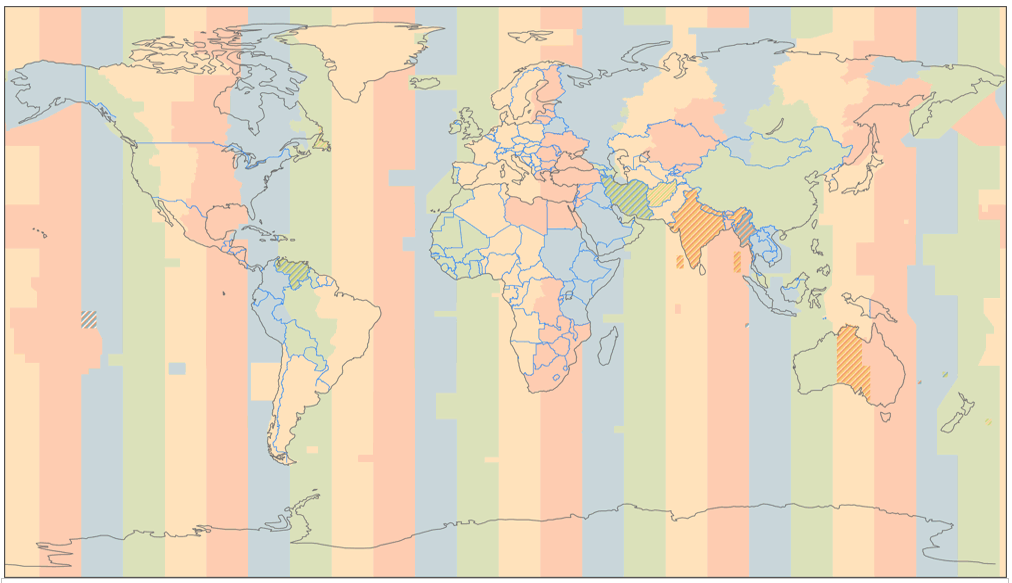 a map of the world