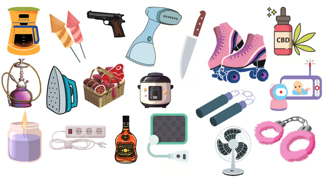 a collage of different objects