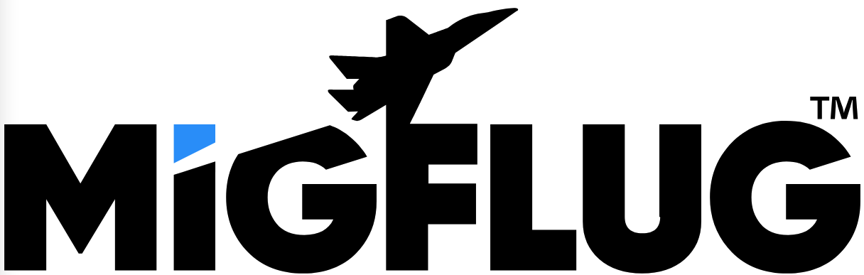 a black logo with a jet flying