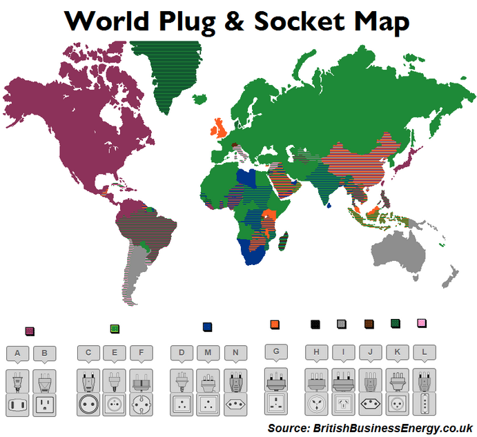 a map of the world