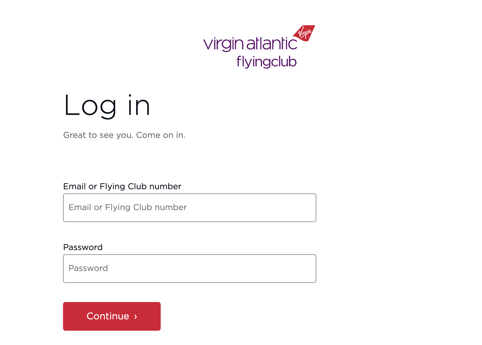 a screenshot of a login