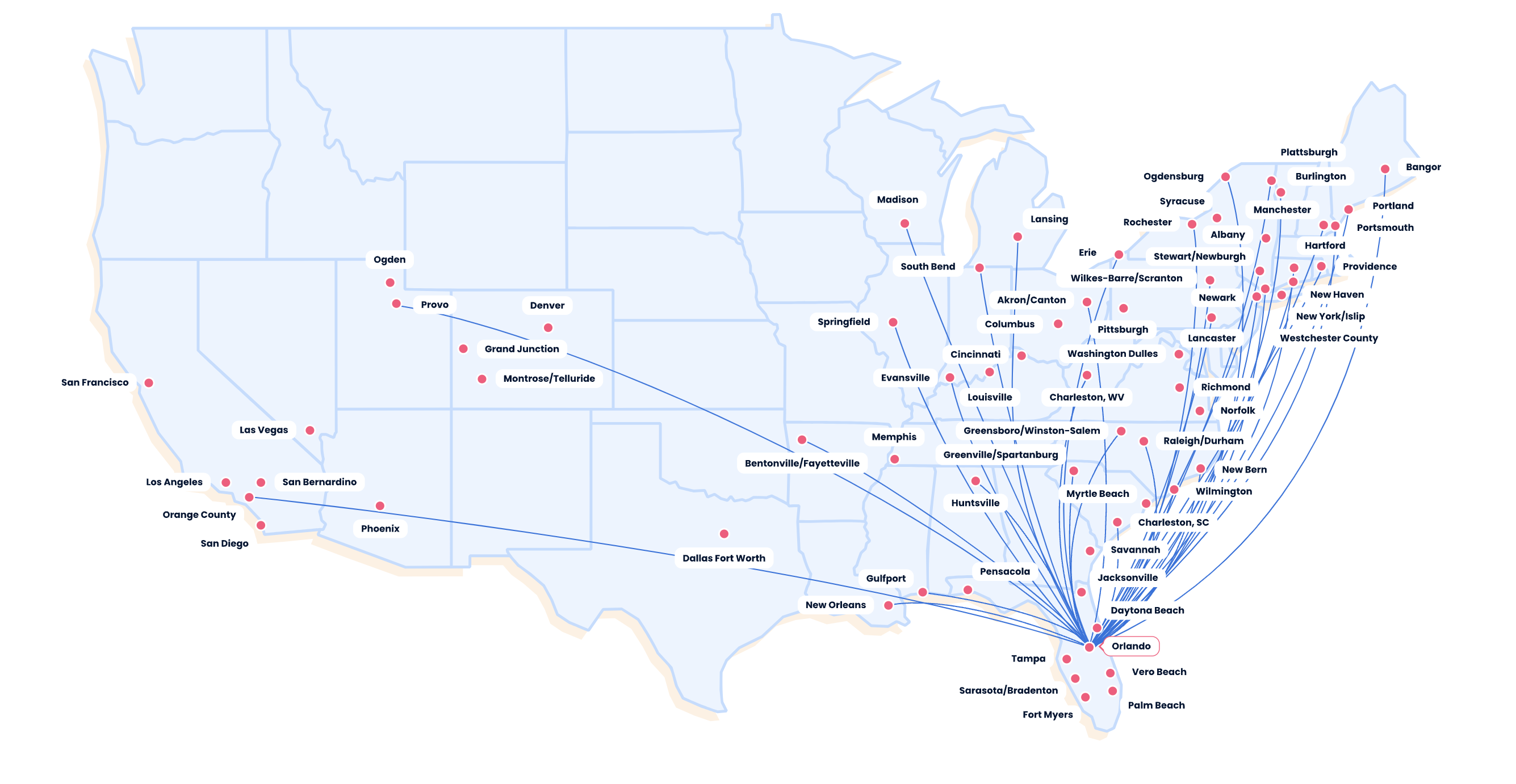 a map of the united states