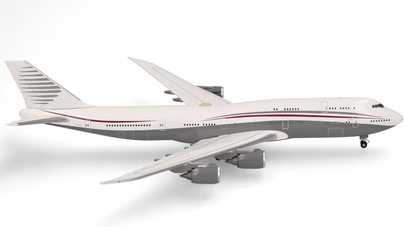 a model airplane on a white background
