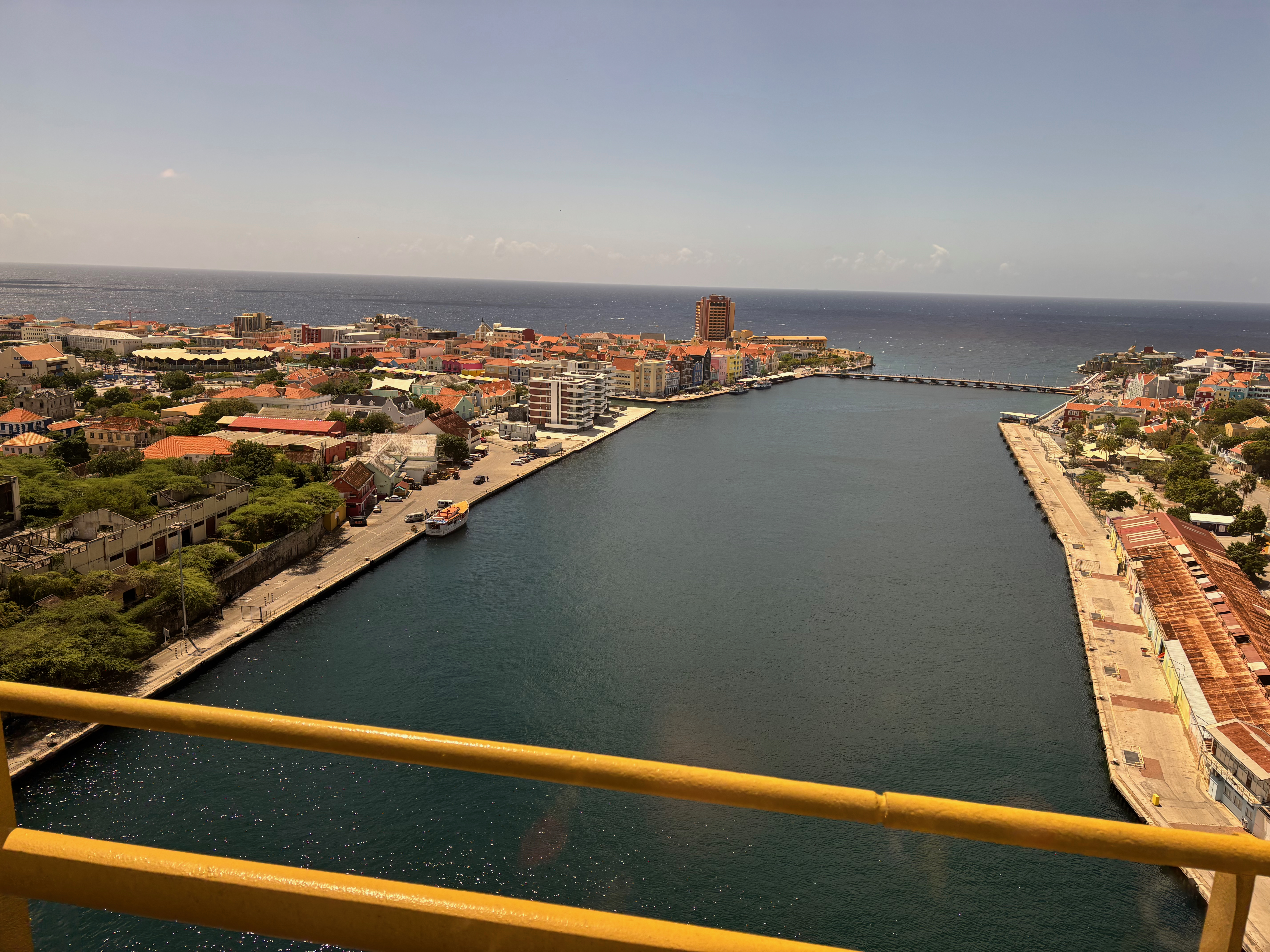 a water way with buildings and boats