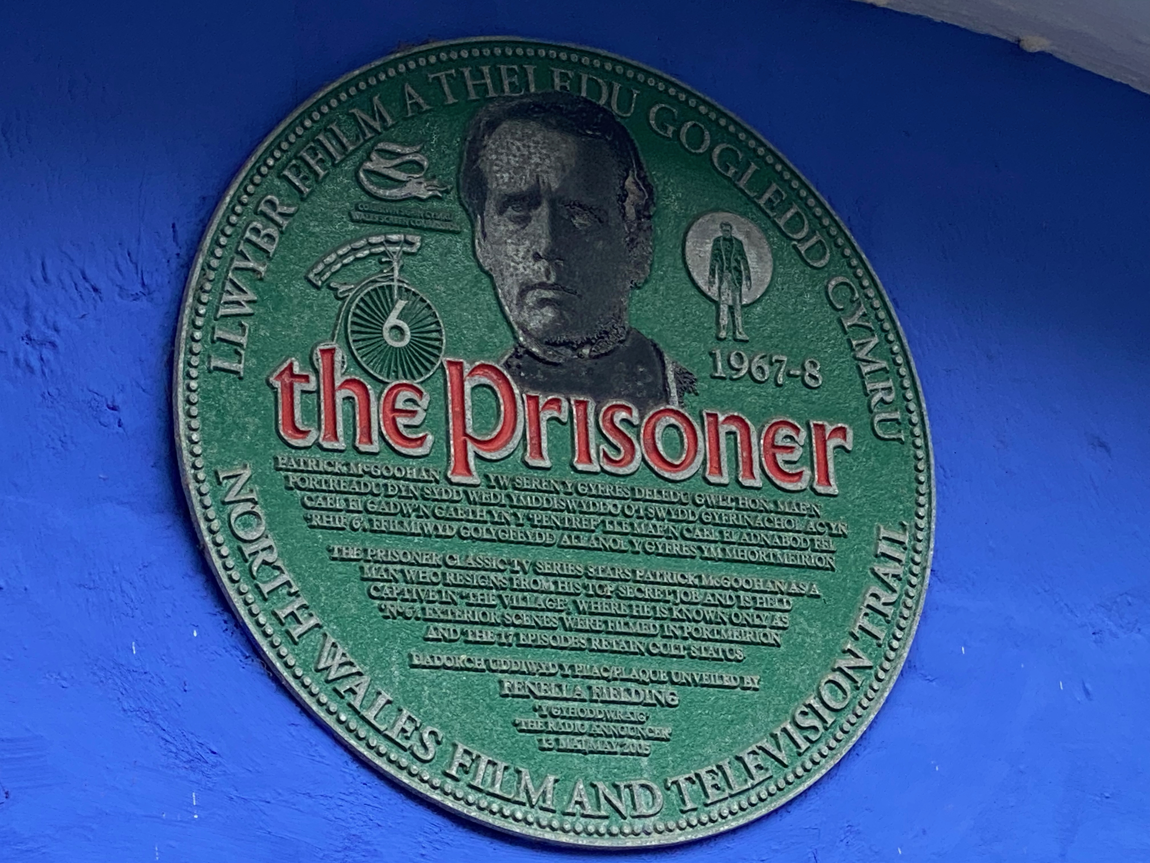 a sign on a wall