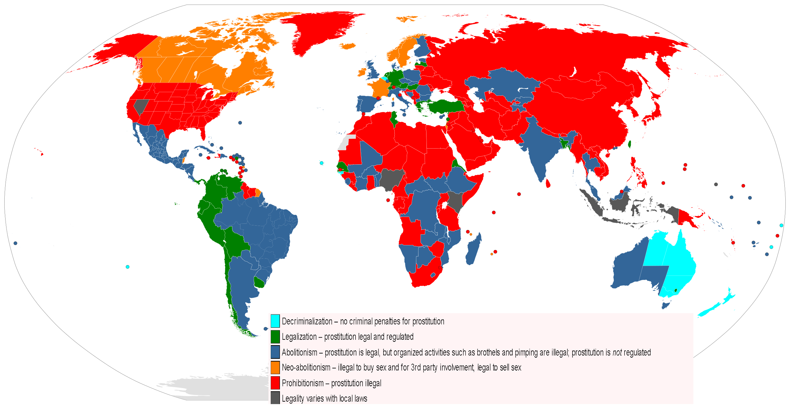 a map of the world