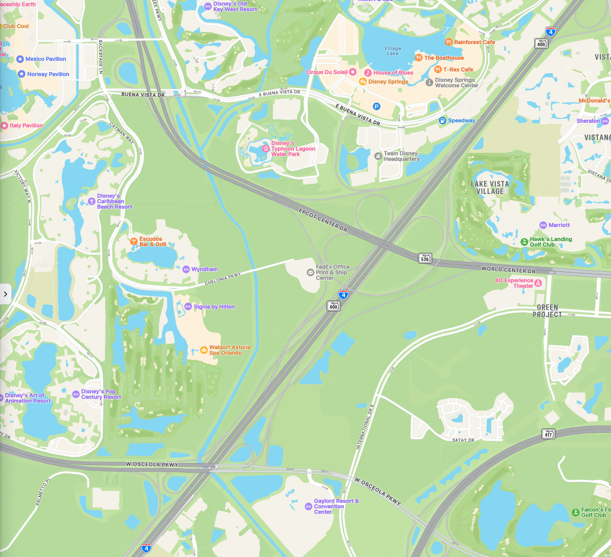 a map of a city