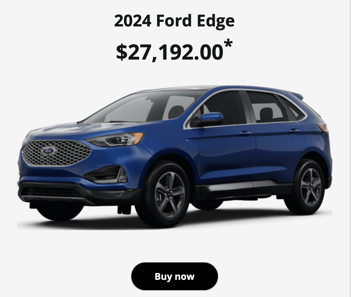 a blue car with text on it