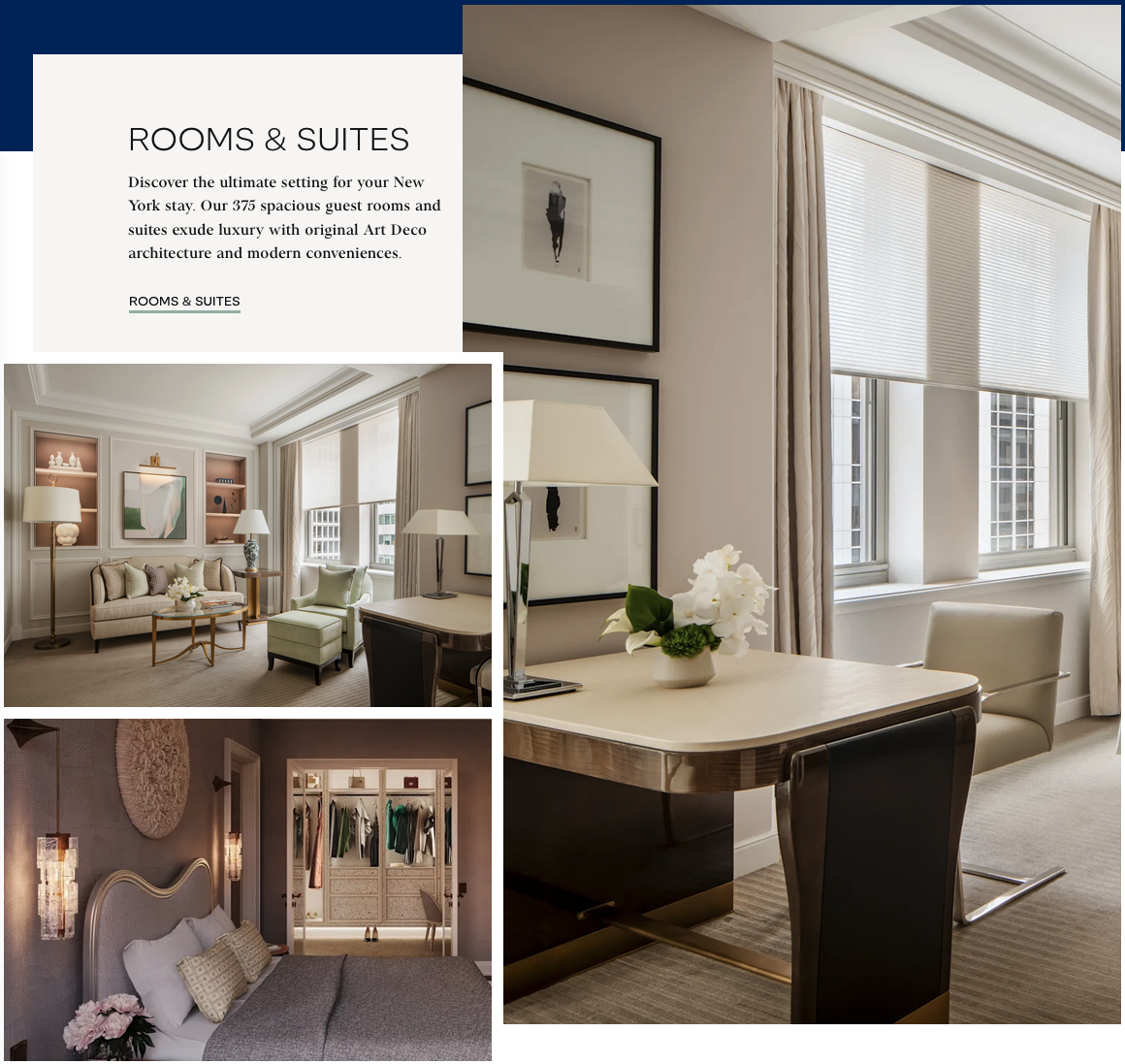 a collage of a room
