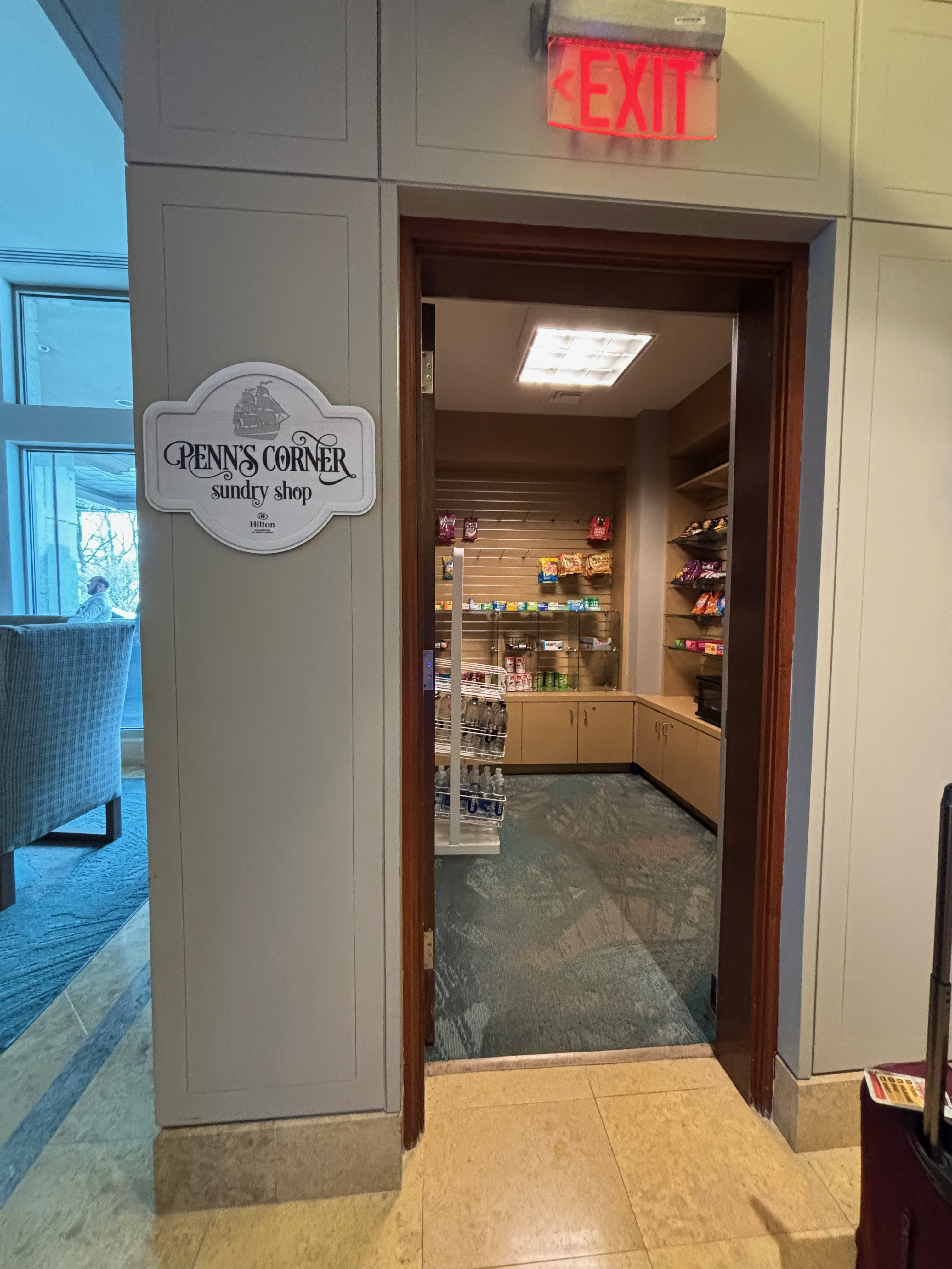 a doorway to a store