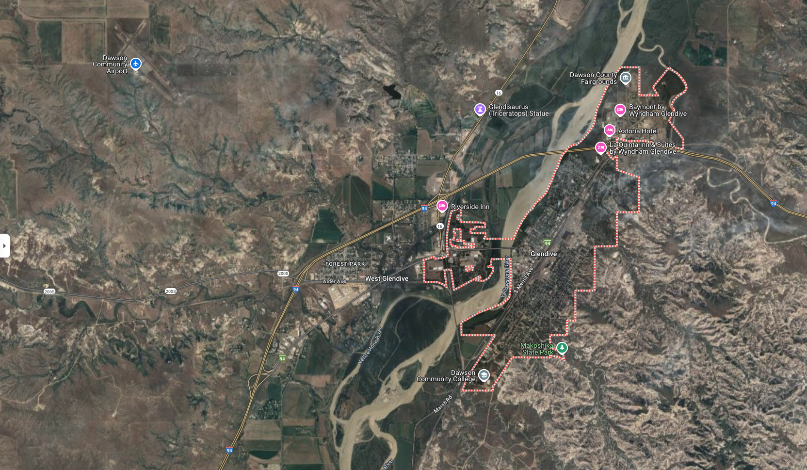 a map of a city